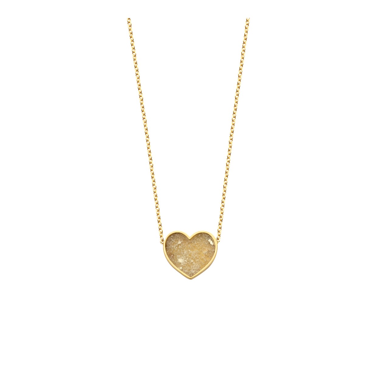 Met deze Just Franky Ashes Necklace Heart draag je jouw geliefde altijd dicht bij je hart. Deze ketting is verkrijgbaar in 14k massief geel-, wit- of rosègoud en is gevuld met as.

Het collier is verkrijgbaar in 39-40-41 cm of 42-43-44 cm, het collier heeft een anker schakel en een dikte van 0.8 mm