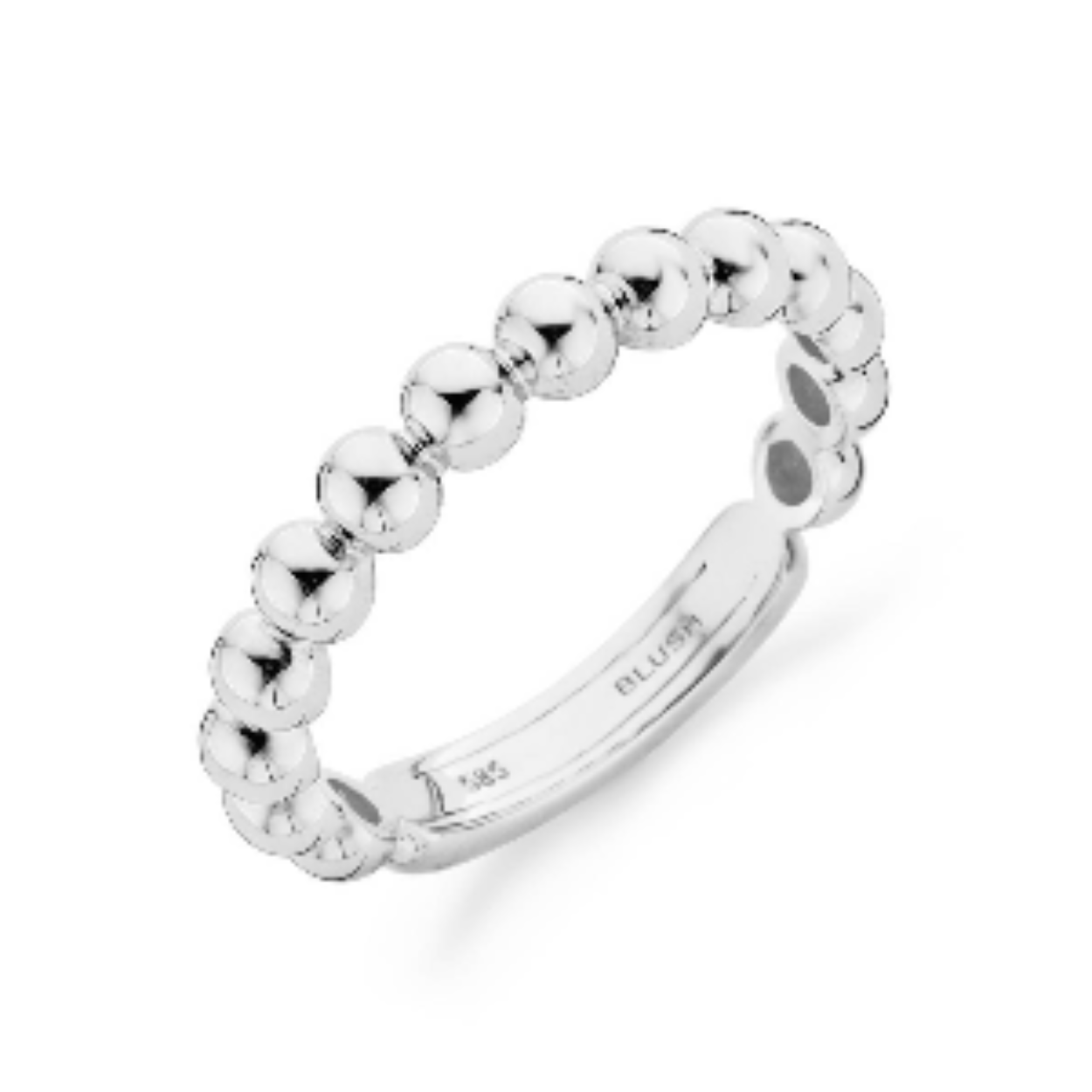 BLUSH RING WIT GOUD 14KT 1040WGO/58