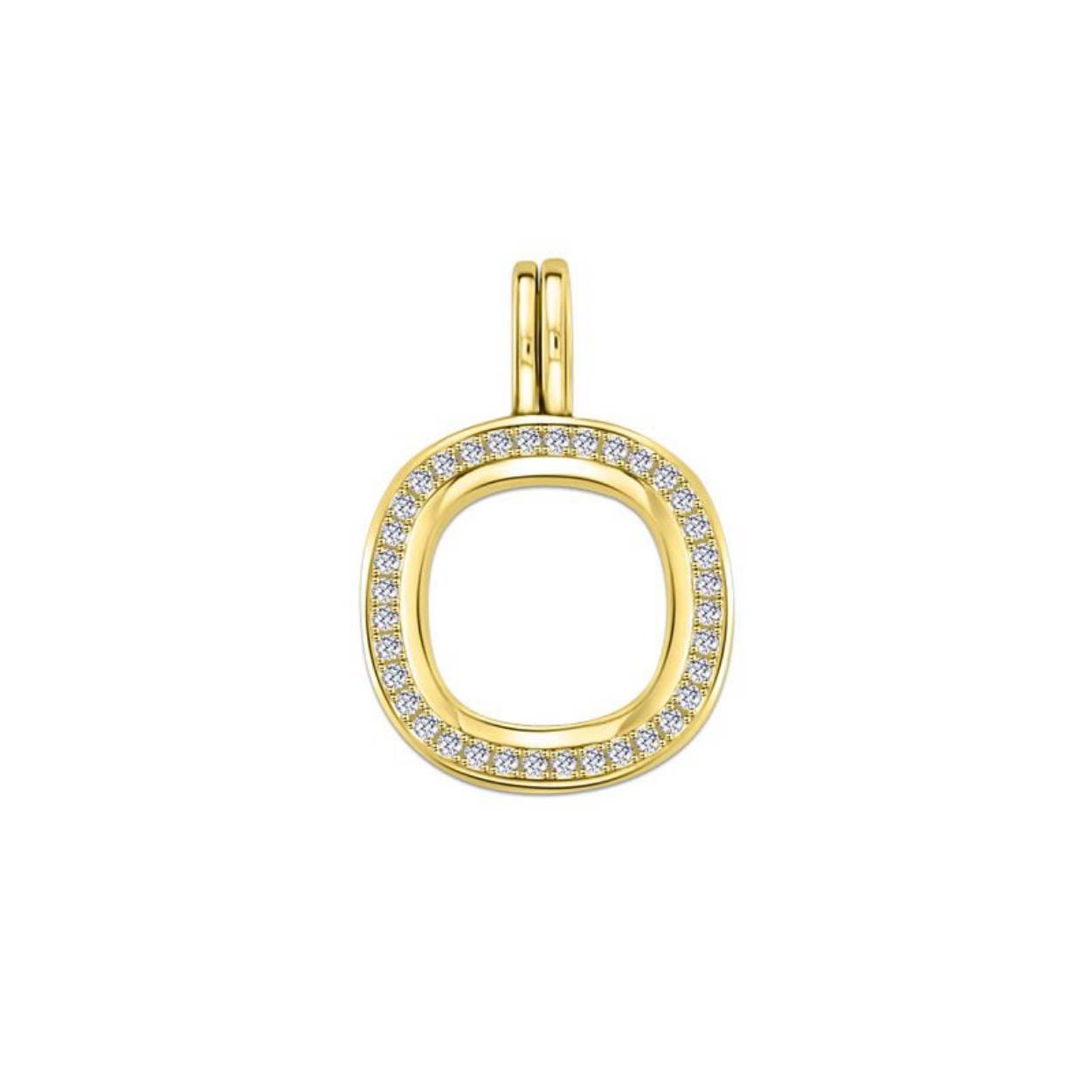 MY iMenso Quadrati "Zirconi" (13mm) medaillon