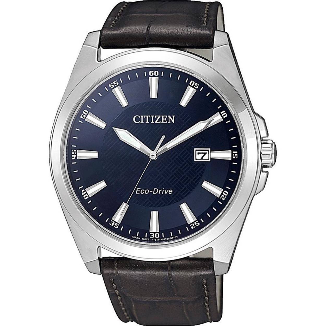Dit eco-drive horloge van het merk Citizen is een prachtig horloge. Het horloge heeft een kast gemaakt van staal en een bruine band gemaakt van leder. Met de functie: 180 Gangreserve