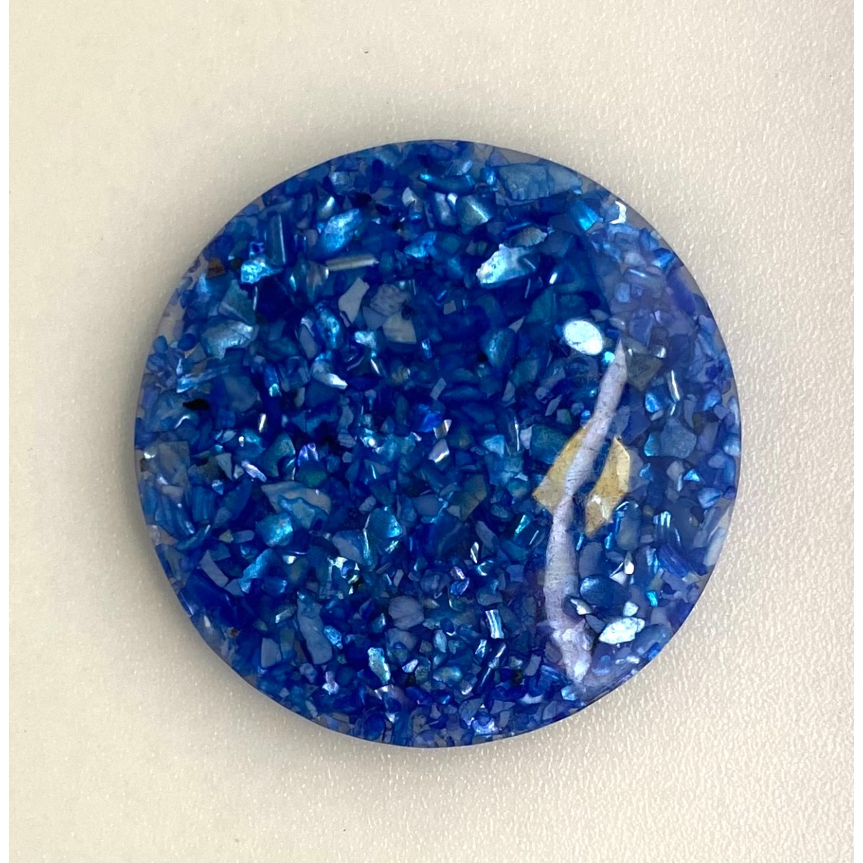 Schelp blauw