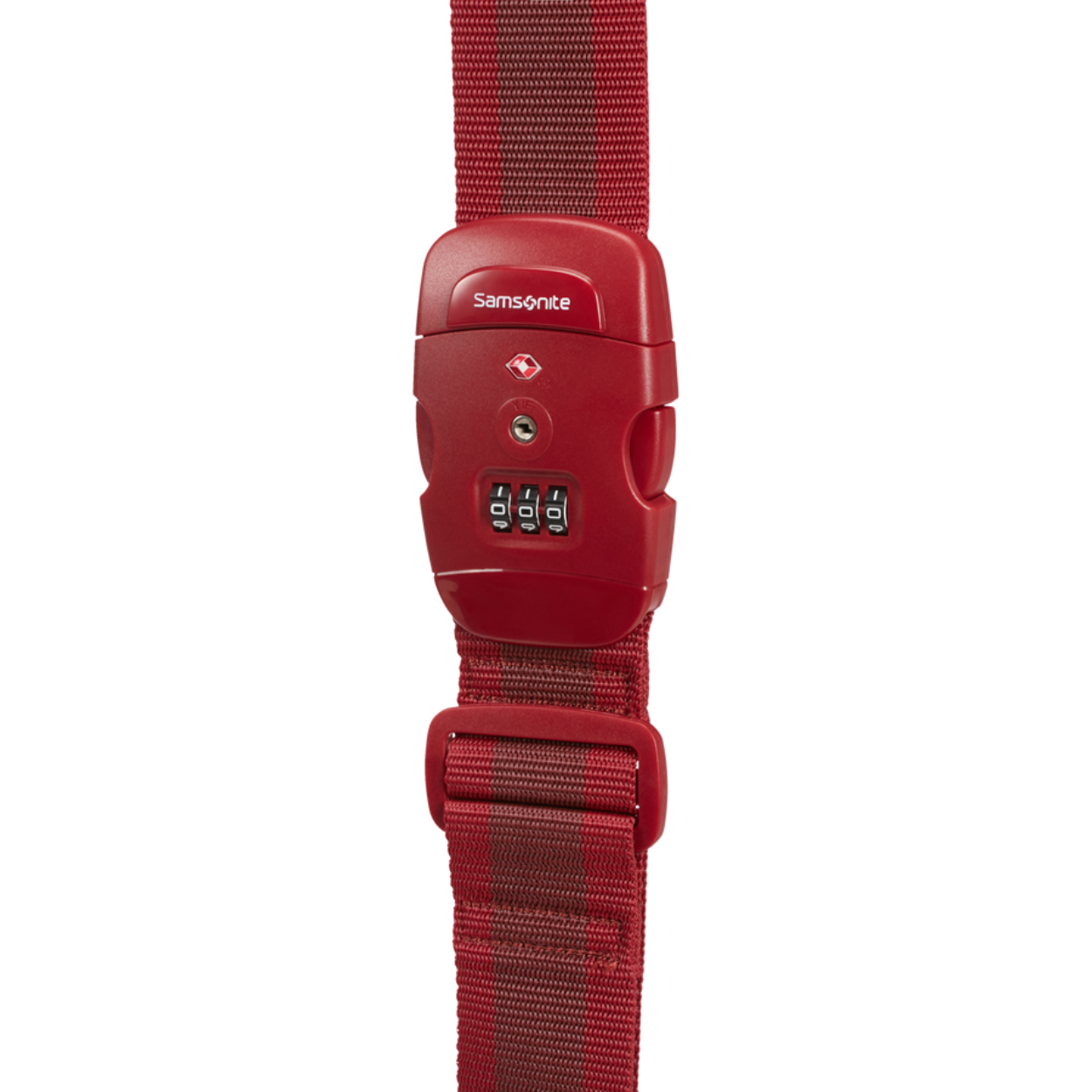BESCHRIJVING
Kofferriem met slot, waardoor de riem alleen met behulp van de code van de koffer gehaald kan worden.

50mm brede riem met 3-cijferig combinatieslot met TSA-functie.

Verstelbaar voor tassen tot 182m.

Perfect voor je reizen vanuit en naar de VS, waarvoor je een TSA-slot nodig hebt, zodat de douane jouw riem niet hoeft open te breken