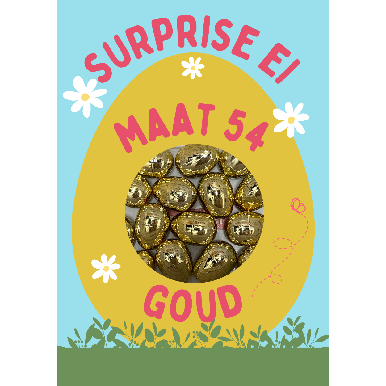 Paas actie:
Suprise Melano Eieren.
U koopt een Surprise ei met daarin
2 Melano aanschuifringetjes voor de
aktieprijs van €10,-!!! :)
Welke? Dat blijft een verrassing tot je het eitje open maakt.
U geeft aan:
1. uw maat
2. de basiskleur( staal/ gold/ rosé/ zwart)

U KUNT NIET RESERVEREN ALLEEN DIRECT BESTELLEN OF NAAR DE WINKEL KOMEN.
(ruilen is niet mogelijk, geen geld terug).
