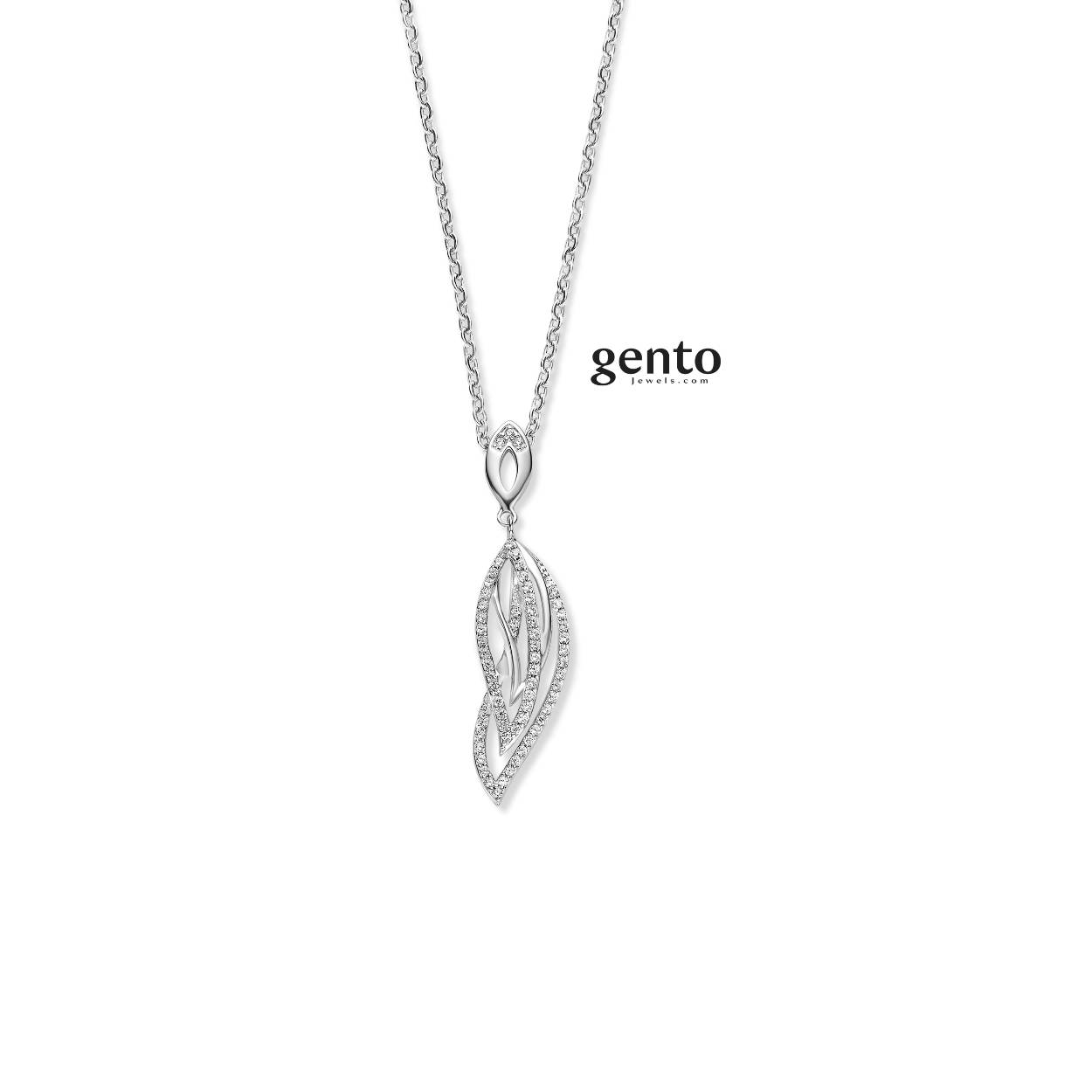 Gento is een Belgisch merk. De zilveren Gento sieraden zijn gemaakt van Sterling zilver 925/1000 met een hoogwaardige gerhodineerde afwerking. De Gento-juwelen zijn gemaakt van zirkonia van topkwaliteit, wat zorgt voor een perfecte schitterende schittering.