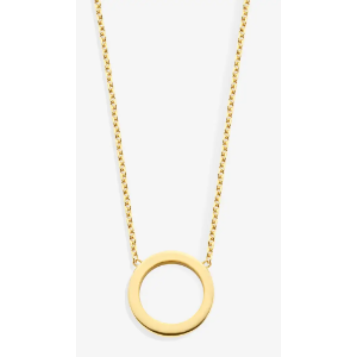 JUST FRANKY NECKLACE OPEN CIRCLE 39-40-41CM