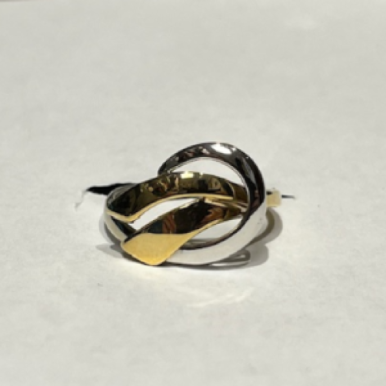 Monzario 14krt bi-color ring 