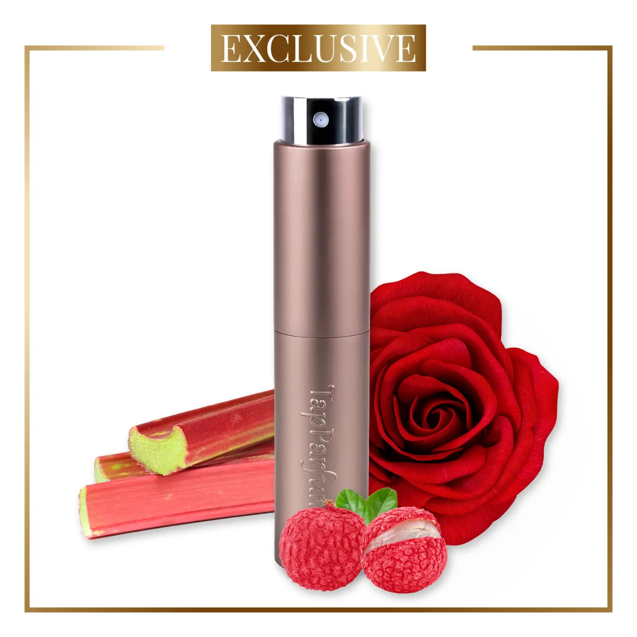 Midden  Roos  TP-Spray  10 ml
TF022 is een dames parfum,exclusive parfum die in de Bloemig categorie valt met het hoofdakkoord roos. De duidelijkst waarneembare geurnoten zijn roos, lychees en rabarber. Het sillage van dit dames parfum,exclusive parfum wordt omschreven als midden. 

De stijl die het beste de TF022 omschrijft is romantisch en de eigenschap van dit parfum kan het beste omschreven worden als comfort.