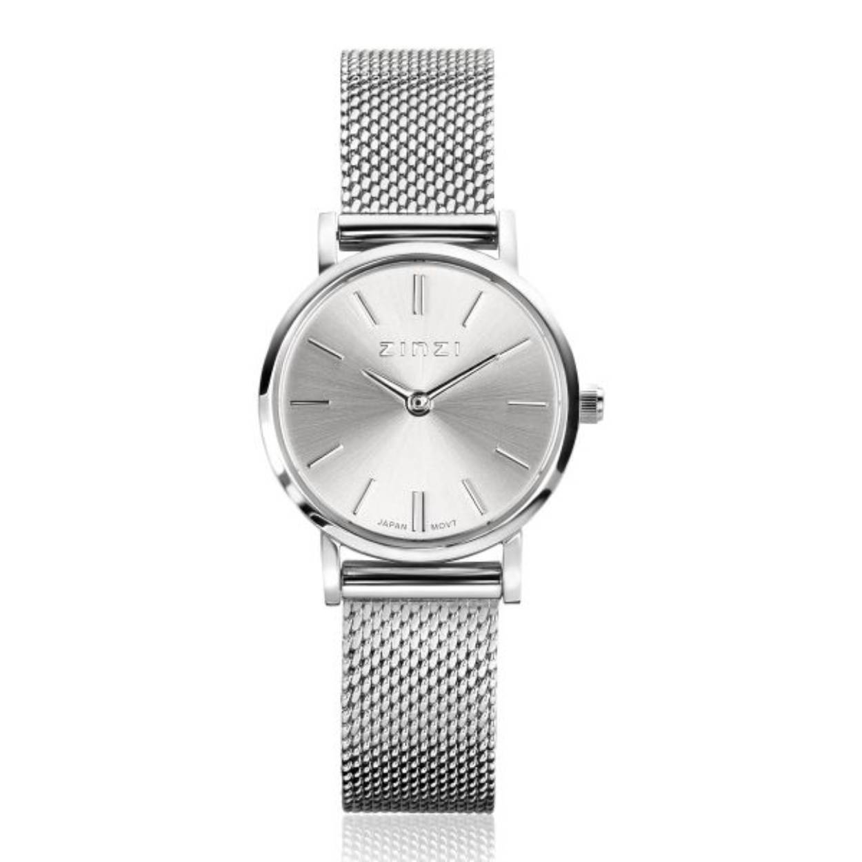 ZINZI RETRO HORLOGE MINI SILVER W.PLT ZIW1802