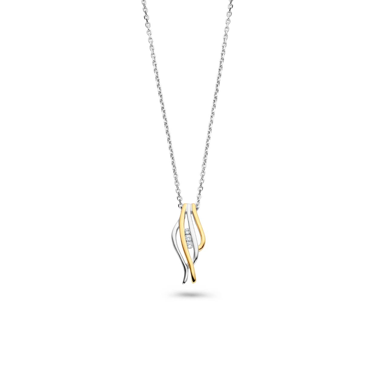 Zilveren collier
