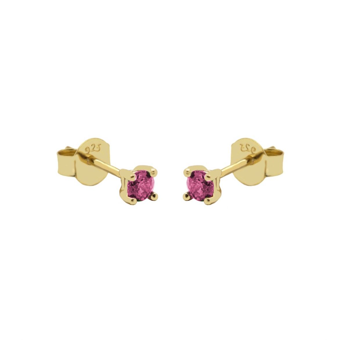 Dit zijn onze 2MM Zirconia Oorstekers. De oorbellen zijn verkrijgbaar in 925 sterling zilver of met een 14K gouden of rosegouden plating.