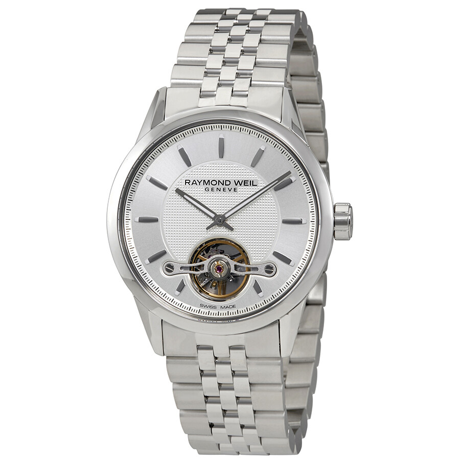 Dit Raymond Weil horloge heeft een kast gemaakt van Roestvrijstaal met een diameter van 42 mm en is voorzien van een metalen band. In de kast bevindt zich een Sellita kwaliteitsuurwerk en is afgewerkt met Saffierglas.

Het horloge is 10ATM. Dit betekent dat het horloge geschikt is om mee te zwemmen. Verder wordt het horloge geleverd met 2 jaar garantie.