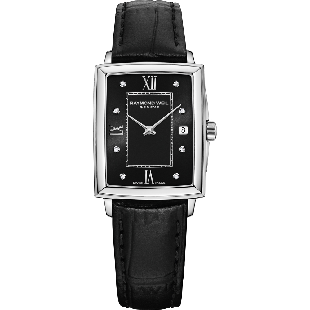 Dit Raymond Weil horloge heeft een kast gemaakt van Roestvrijstaal met een diameter van 25 mm en is voorzien van een leren band. In de kast bevindt zich een ETA kwaliteitsuurwerk en is afgewerkt met Saffierglas.

Het horloge is 5ATM. Dit betekent dat het horloge geschikt is om mee te douchen. Verder wordt het horloge geleverd met 2 jaar garantie.