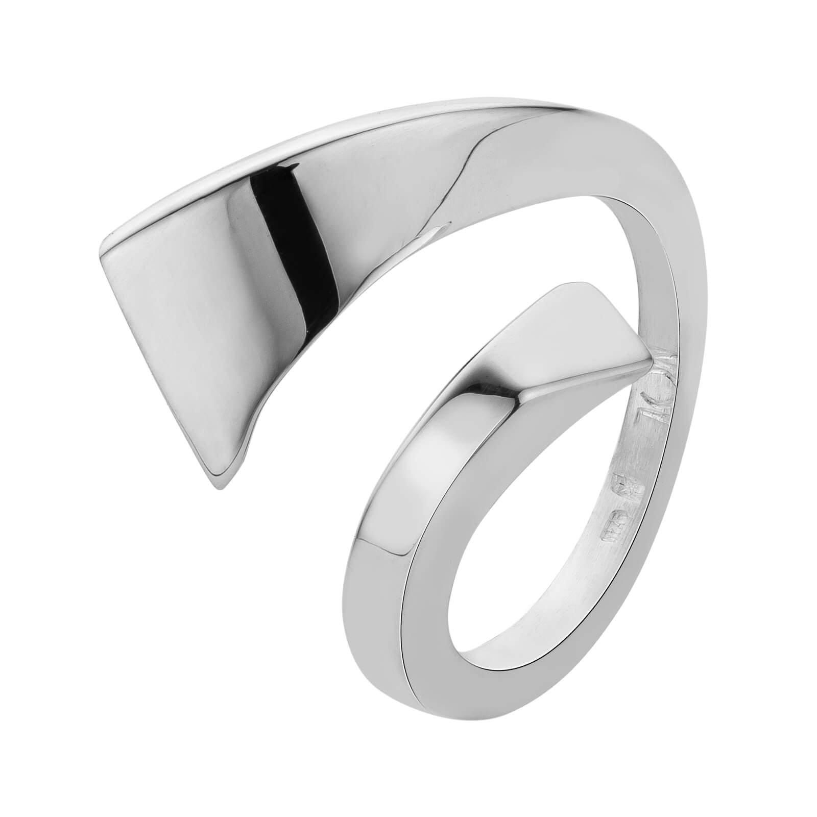 Een zilveren ring van Nol Sieraden.