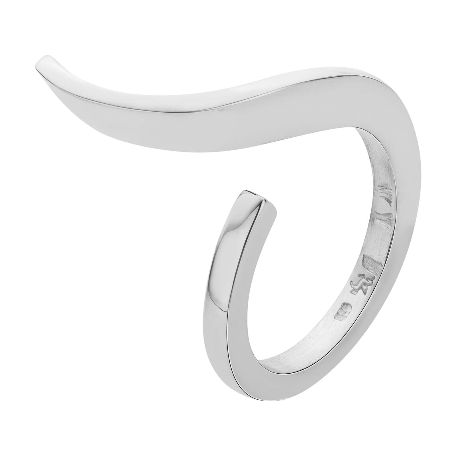 Een zilveren ring van Nol Sieraden.