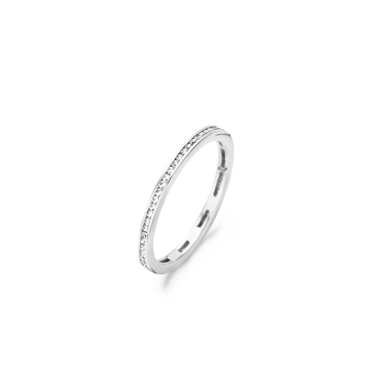 Blush Ring 1138WZI -  Wit Goud (14Krt.) met Zirconia
