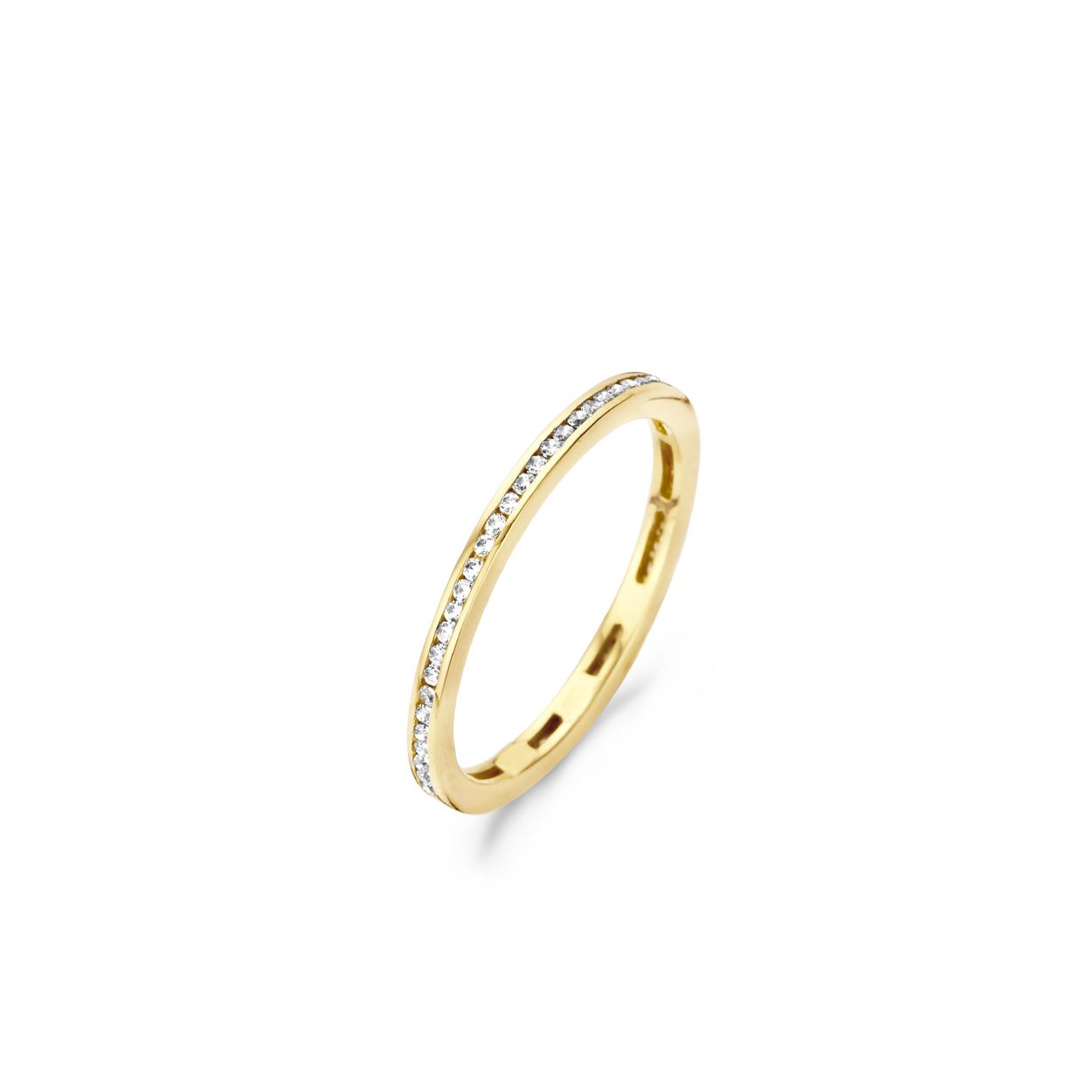 Blush Ring 1138YZI -  Geel Goud (14Krt.) met Zirconia