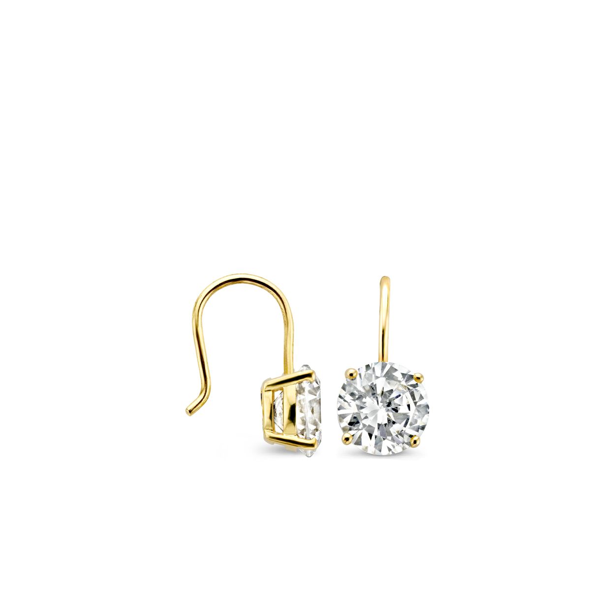 Blush Oorbellen 7013YZI -  Geel Goud (14Krt.) met Zirconia