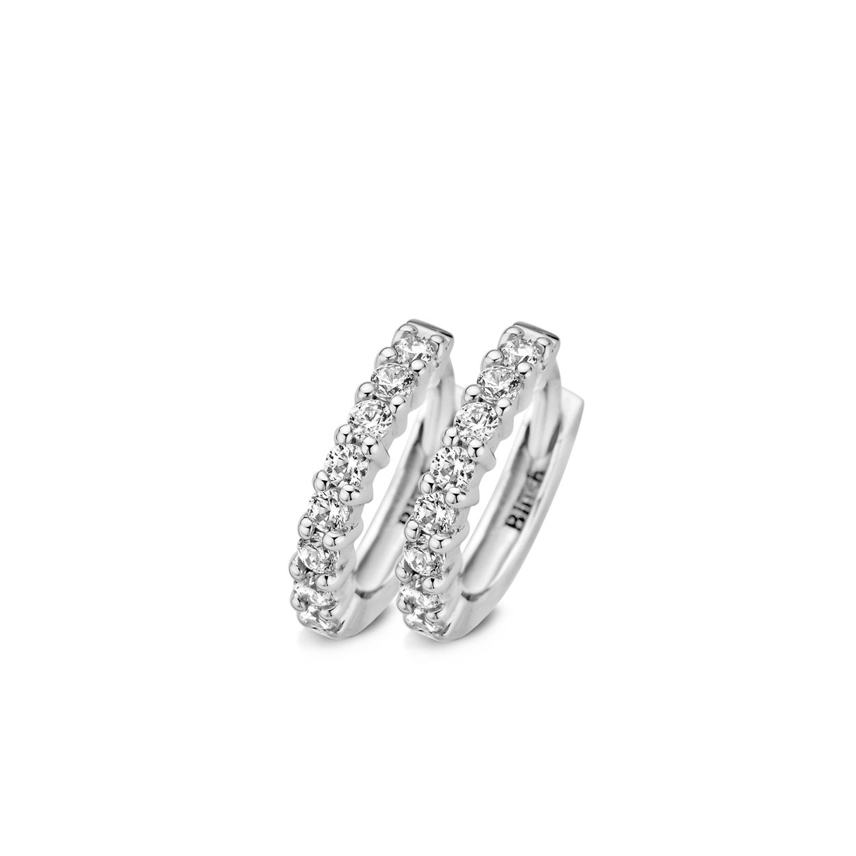 Blush Oorbellen 7134WZI -  Wit Goud (14Krt.) met Zirconia