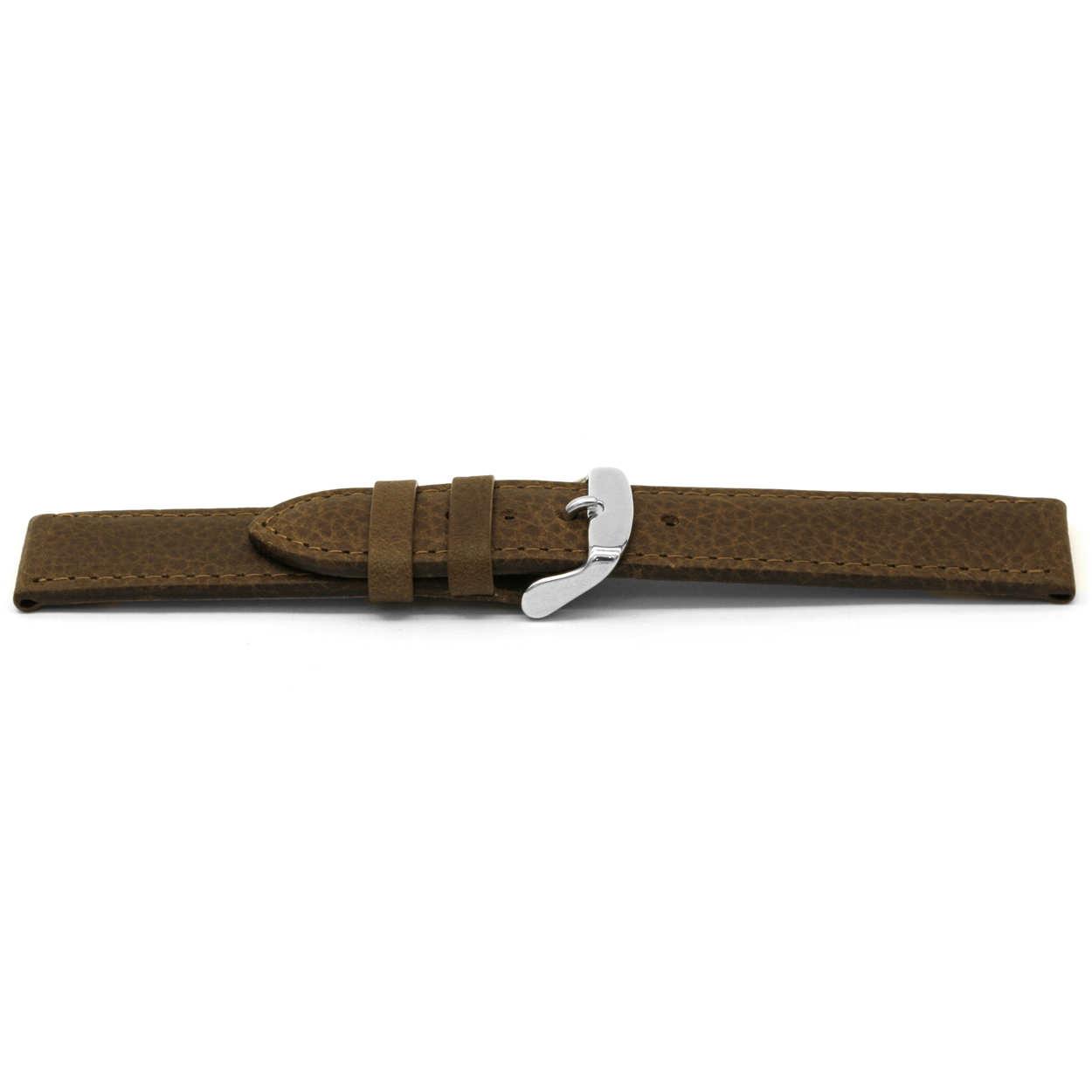 Italiaans oily cowhide lederen horlogeband, oily bruin en gestikt.
Kleur band: Bruin
Band dikte: 2.5mm
Band lengte: 68/102mm XS 
Band breedte: 14x14mm
Gesp: Edelstaal
Bekleding binnenband: Nubuck
Gestikt: Ja
Waterproef: Nee
Pushpin: Exclusief
Hypo allergisch: Nee
NFC: Nee
EAN: 4782863329141