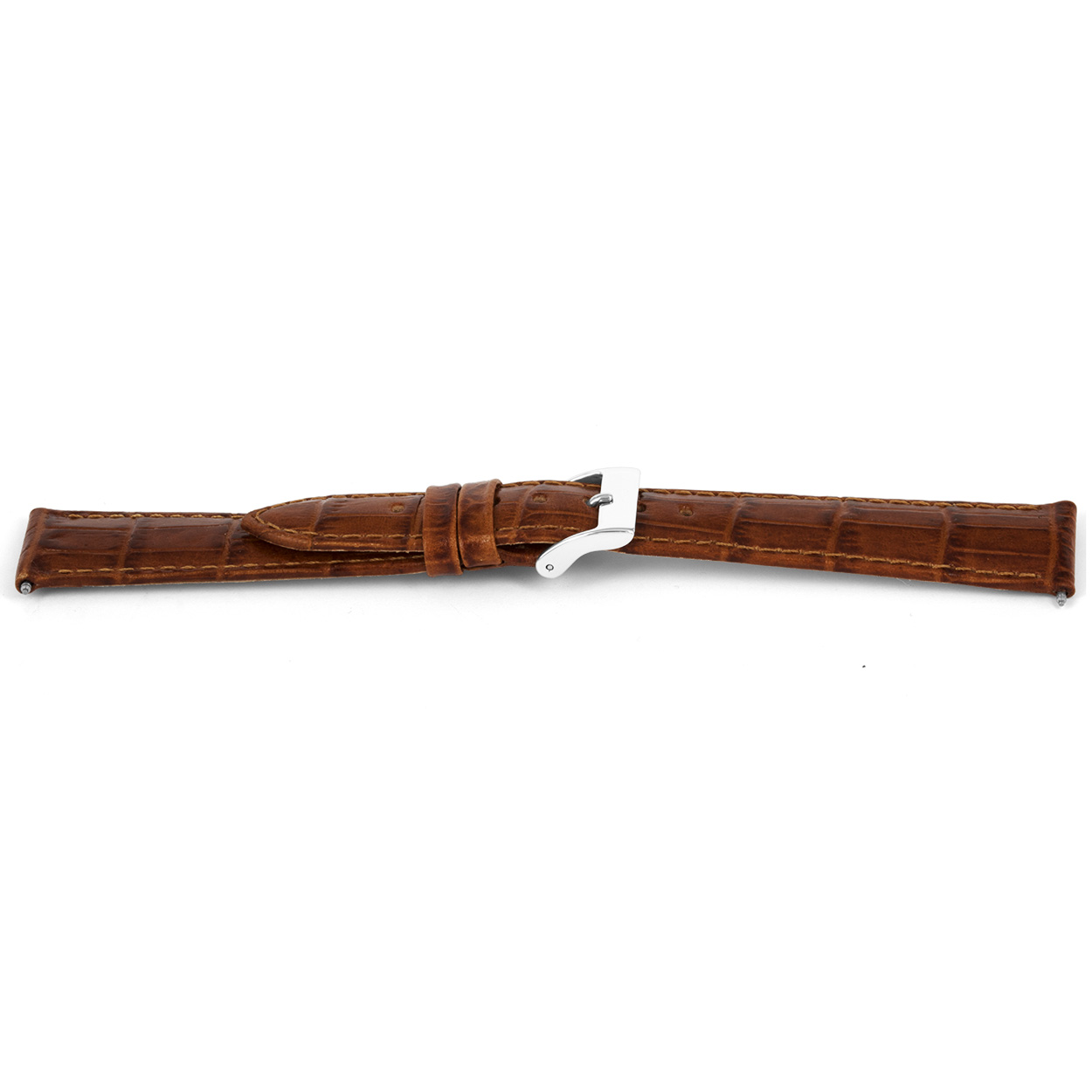 Italiaans lederen horlogeband, G62/OXF11 bruin, glad en gestikt. 
Kleur band: Cognac bruin
Band dikte: 2.5mm
Band lengte: 70/110mm
Band breedte: 14x12mm
Gesp: Edelstaal
Bekleding binnenband: Nubuck
Gestikt: Ja, bruin
Pushpin: Inclusief
Waterproef: Nee
NFC Chip: Nee
Hypo-allergeen: Ja
EAN: 4780258634122