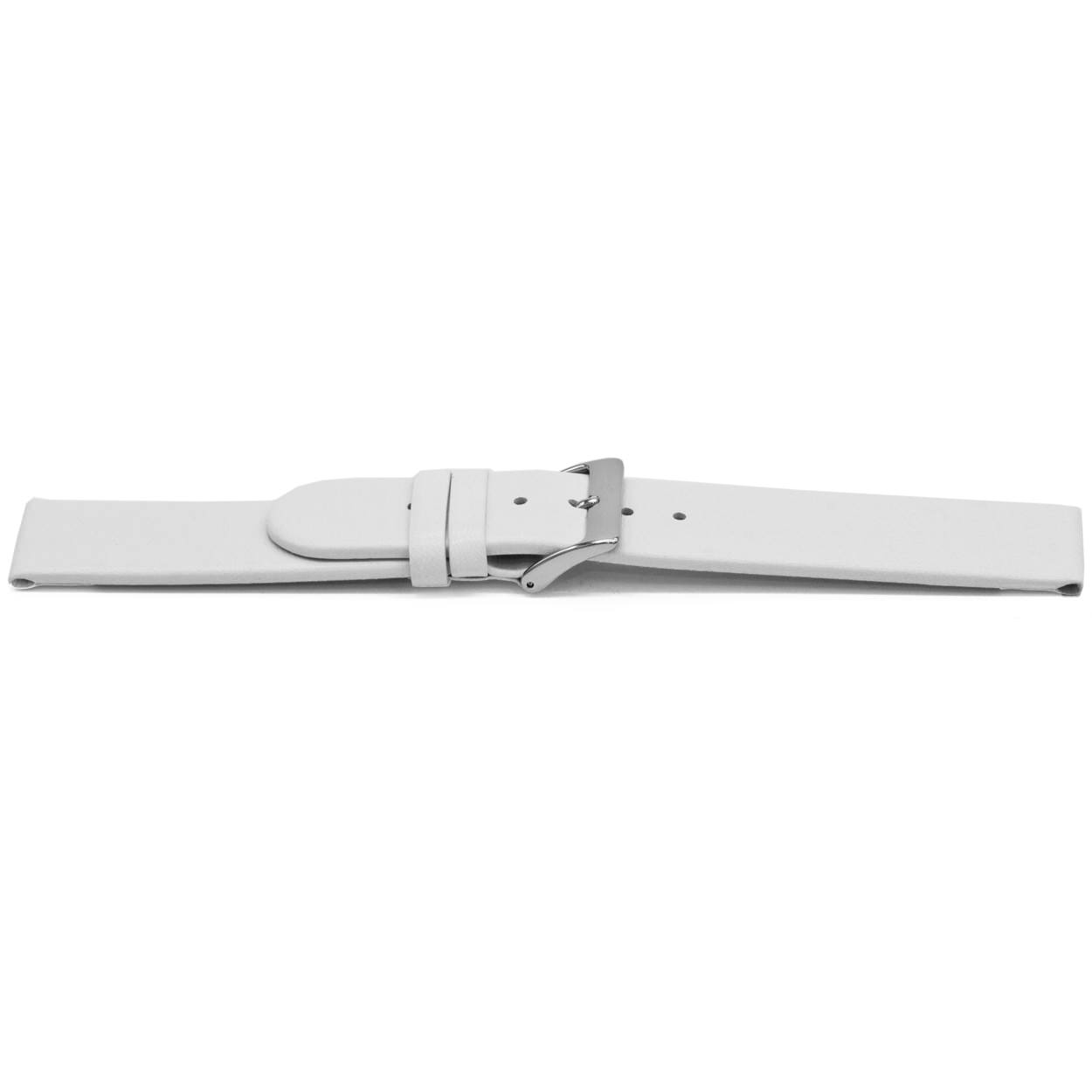 Wit lederen horlogeband met zilverkleurig edelstalen gesp.
Kleur band: Wit
Band dikte: 2.5mm
Band lengte: 75/115mm
Band breedte: 12x12mm
Gesp: Stainless steel
Bekleding binnenband: Nubuck
Gestikt: Nee
Pushpin: Exclusief
Hypo allergisch: JaQuickswitch
EAN: 4780263506124