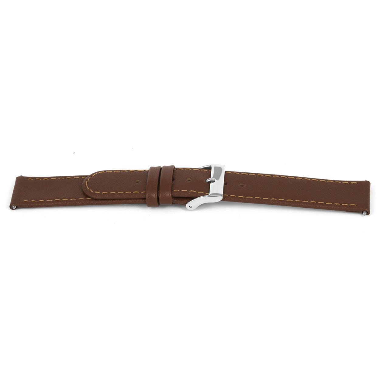 Italiaans lederen horlogeband bruin J46 glad en gestikt. 
Kleur band: Bruin
Band dikte: 2.3mm
Band lengte: 75/113mm
Band breedte: 20x20mm
Gesp: All Stainless Steel
Bekleding binnenband: Nubuck
Gestikt: Ja
Pushpin: Inclusief
Hypo allergeen: Ja
Waterproef: Nee
NFC Chip: Nee
EAN:4780258635242