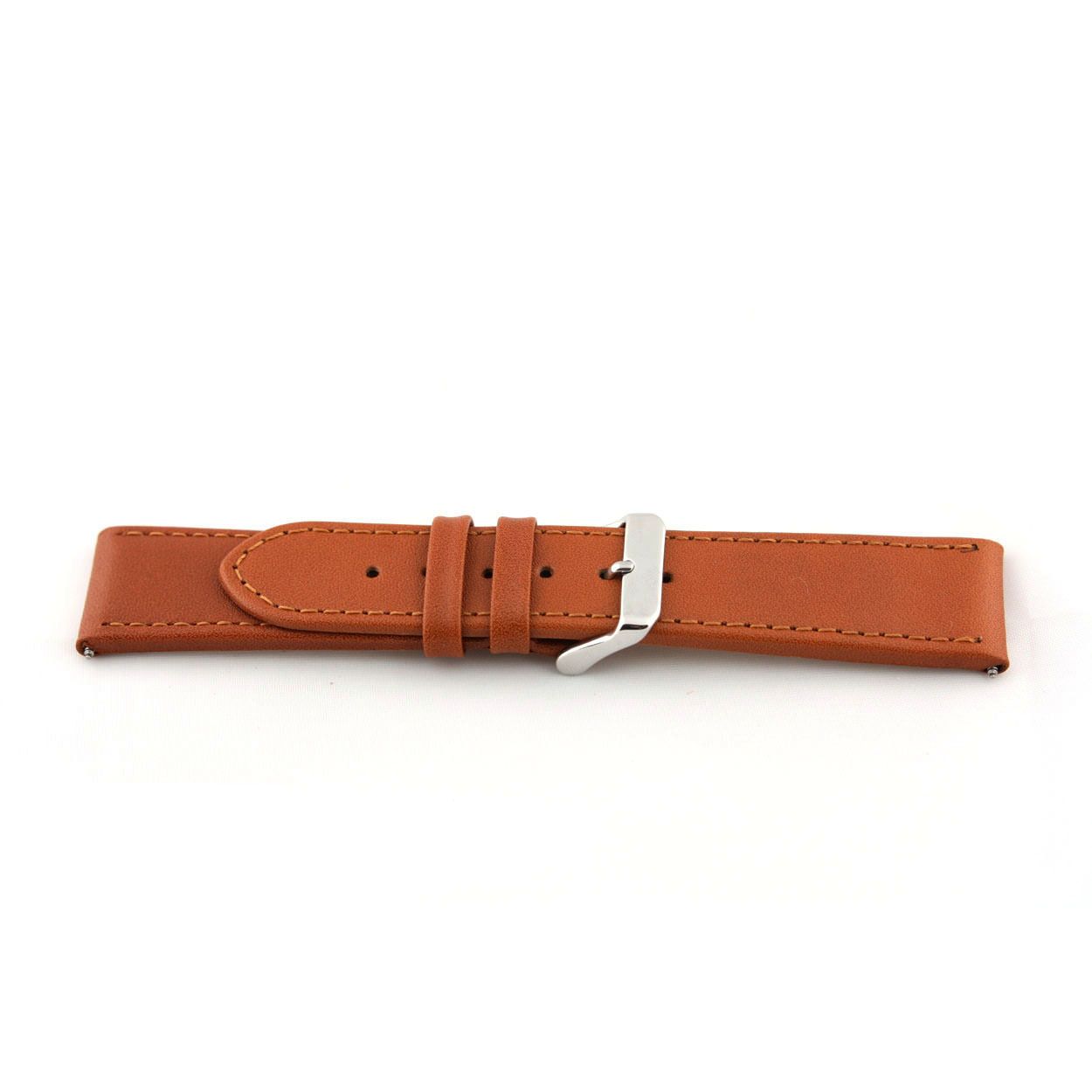Italiaans lederen horlogeband, WIN10/G69 Kayak bruin,glad en gestikt. 
Kleur band: Bruin 
Band dikte: 4.5-2.5mm
Band lengte: 85/125mm
Band breedte: 26x24mm
Gesp: All Stainless Steel
Bekleding binnenband: Nubuck
Gestikt: Ja
Pushpin: Inclusief
Hypo allergisch: Ja