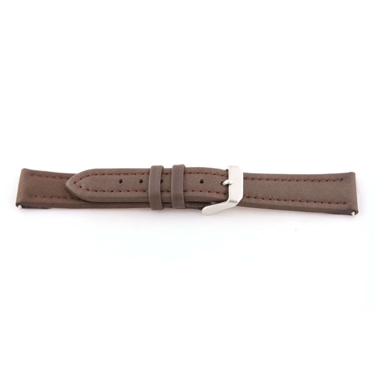 Italiaans lederen horlogeband, WPR80 bruin, waterproef, glad en gestikt. 
Kleur band: Bruin
Band dikte: 4.8mm
Band lengte: 80/120mm
Band breedte: 18x16mm
Gesp: All Stainless Steel
Bekleding binnenband: Nubuck
Gestikt: Ja
Pushpin: Inclusief
Hypo allergisch: Ja