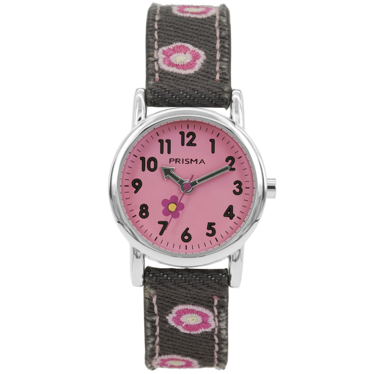 Algemeen
Geslacht: meisjes
Model: CW.325

Voordelen
– band canvas grijs (roze kleurig stiksel)
– wijzerplaat roze met grijze cijfers (arabisch)
– duidelijke tijdsweergave
– spat waterdicht: handenwassen, regen
– quartz
– maat kast 26,65mm (breedte) 7,8mm (dikte)