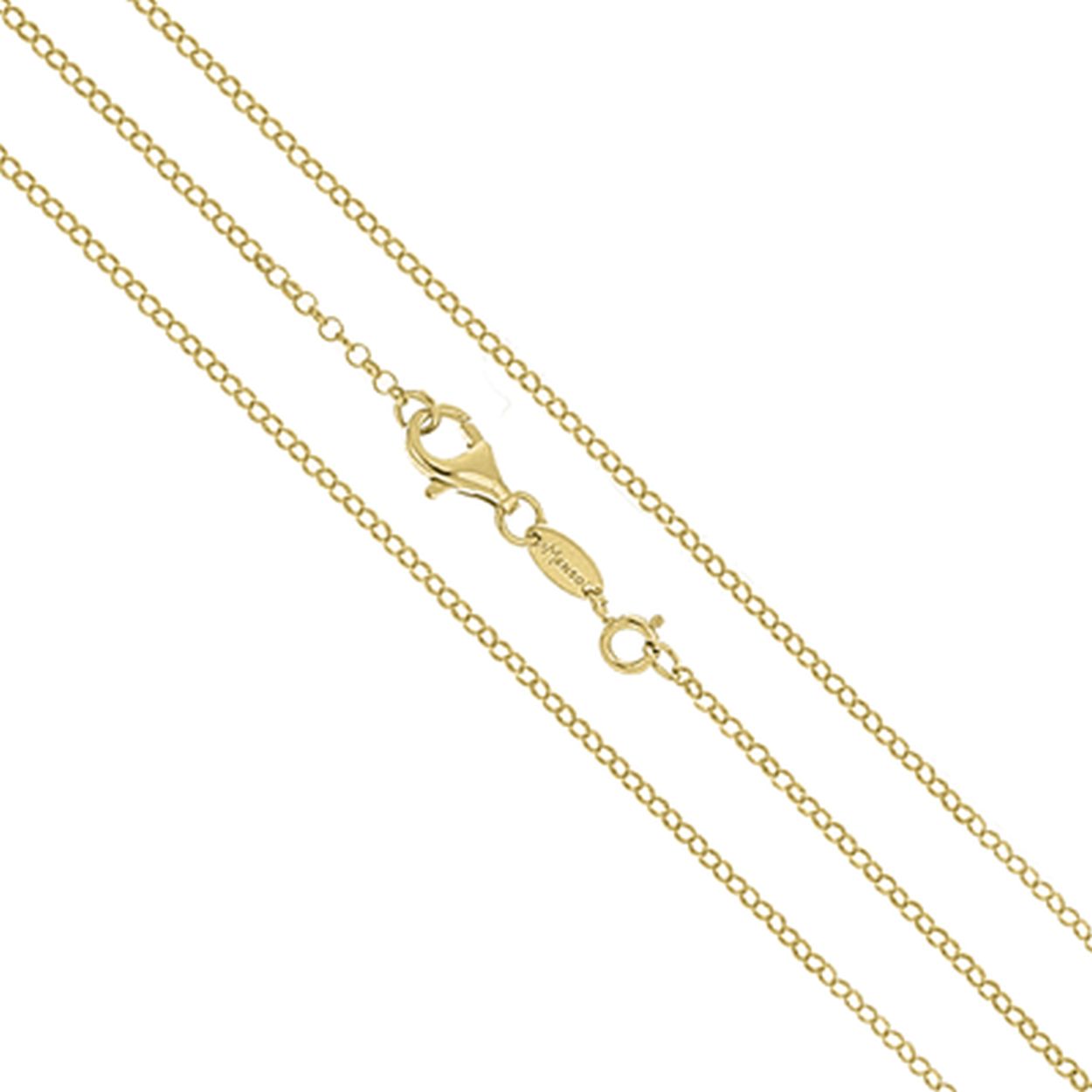 My imenso "jasseron" necklace (925/gold-plated Ecoat) 92cm