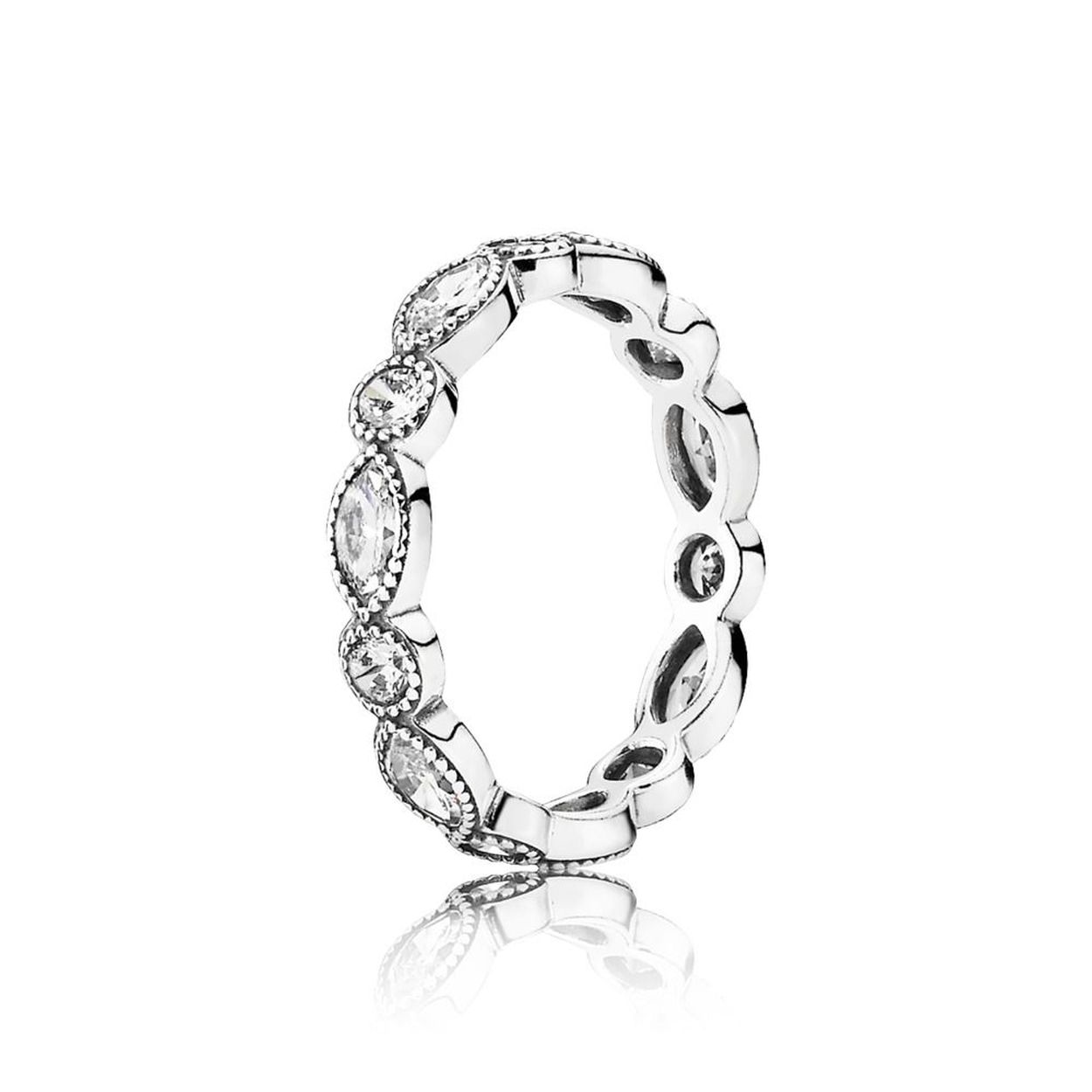 Pandora Ring zilver zirconia - 190940CZ