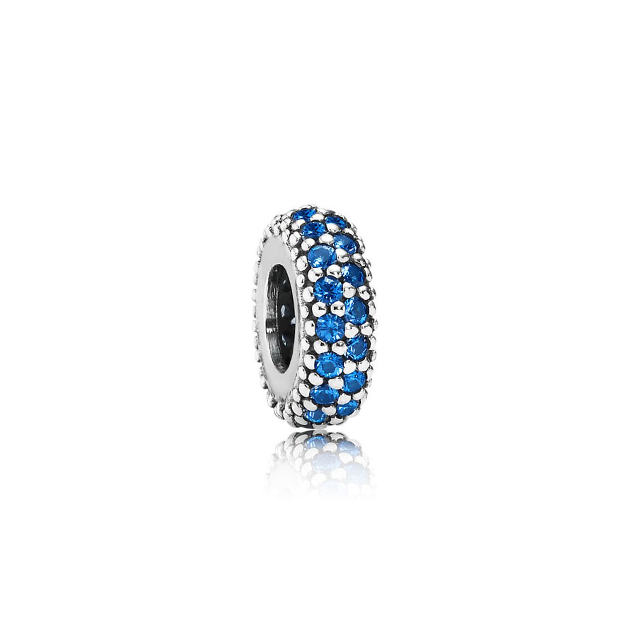 spacer met blauw zirconia