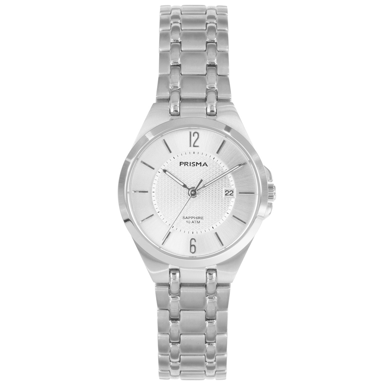 Algemeen
Geslacht: dames
Model: P.1260

Voordelen
- band titanium zilver/zilver
- wijzerplaat zilver met gouden streepjes
- geschikt voor mensen met een allergie
- draagcomfort door licht gewicht
- boven gem. waterdicht: zwemmen/duiken
- glas is zeer krasvast
- ook voor brede pols (max. 219,41 mm)
- quartz
- maat kast 28,99mm (breedte) 3,06mm (dikte)



