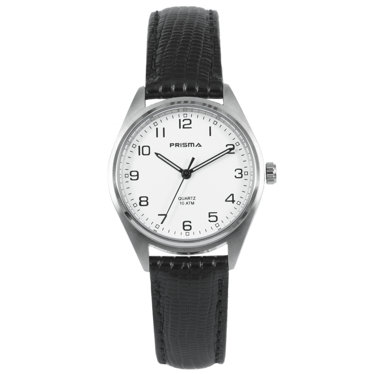 Prisma dames P.1554.186E horloge edelstaal 10 ATM 		
		
Algemeen		
Artikelnummer: P.1554.186E		
Geslacht: dames		
Uurwerk: Miyota (2315) 		
Lichtfunctie: glow in the dark (Wijzers)		
Waterbestendigheid: 10 ATM/BAR