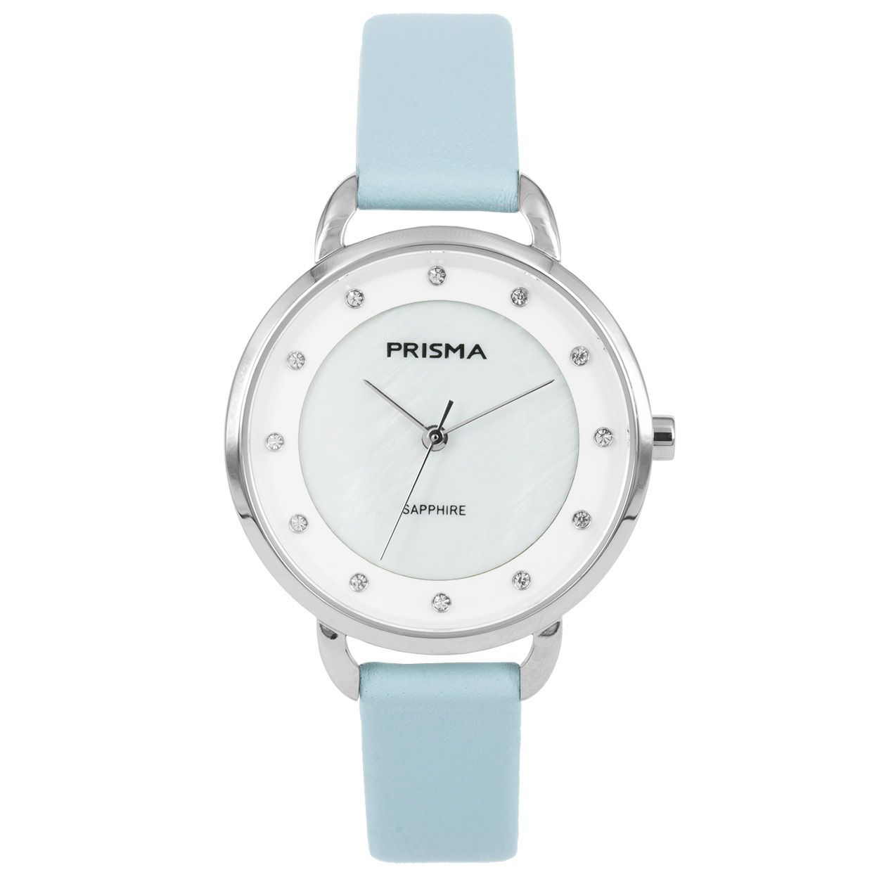 Algemeen
Geslacht: dames
Model: P.1935

Voordelen
- band echt leer blauw
- wijzerplaat parelmoer met sier diamanten
- glas is zeer krasvast
- spat waterdicht: handenwassen, regen
- quartz
- maat kast 32mm (breedte) 6,9mm (dikte)