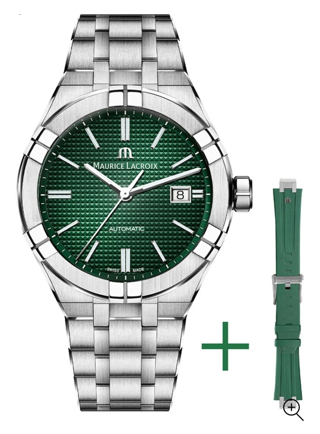 Dit Maurice Lacroix horloge heeft een kast gemaakt van Roestvrijstaal met een diameter van 42 mm en is voorzien van een metalen band. In de kast bevindt zich een Sellita kwaliteitsuurwerk en is afgewerkt met Saffierglas.

Het horloge is 20ATM. Dit betekent dat het horloge geschikt is voor diepzeeduiken. Verder wordt het horloge geleverd met 2 jaar garantie.