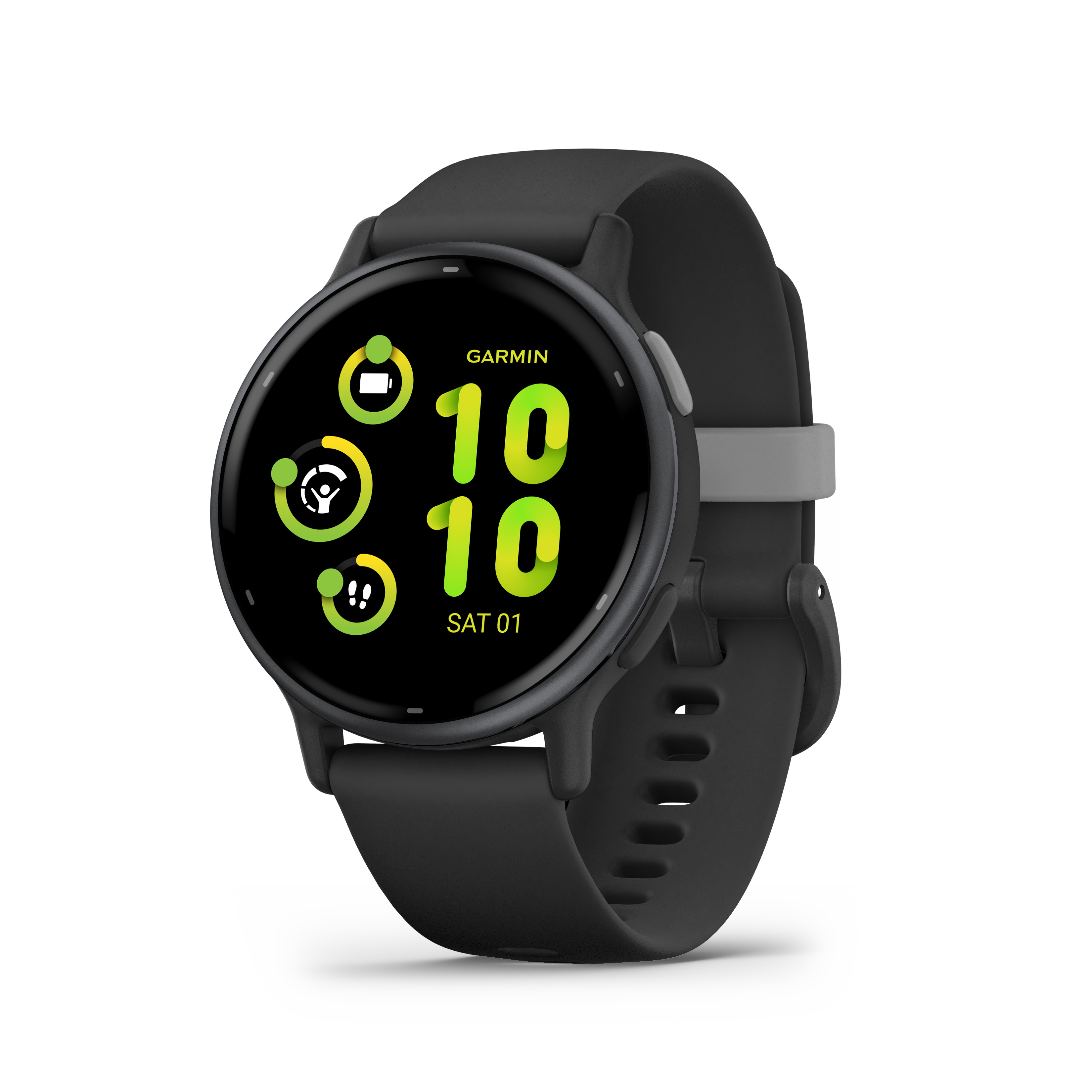 -HELDER 1,2&Prime; AMOLED-TOUCHSCREEN
-MAXIMAAL 11 DAGEN BATTERIJDUUR IN SMARTWATCHMODUS
-GEDETAILLEERDE INZICHTEN IN GEZONDHEID EN FITHEID
-GEAVANCEERDE FITNESSFUNCTIES
-WERKT MET DE GARMIN CONNECT&trade; APP OP IPHONE&reg; EN ---ANDROID&trade; SMARTPHONES
-CONNECTED FUNCTIES ZOALS MUZIEK EN GARMIN PAY&trade; CONTACTLOOS BETALEN