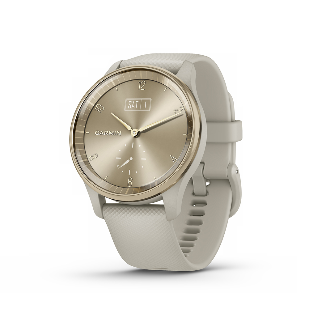 Garmin Smartwatch, Vivomove Trend French Gray/cream gold