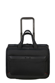 In deze werktas op wielen past een 15,6" laptop en een 10,5" tablet. De tas heeft drie hoofdvakken met daarin veel ingebouwde organisatie vakken om alles overzichtelijk te houden. 